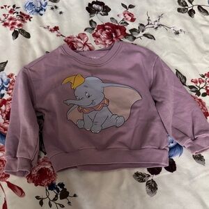 GAP Lavender Dumbo Graphic Sweatshirt